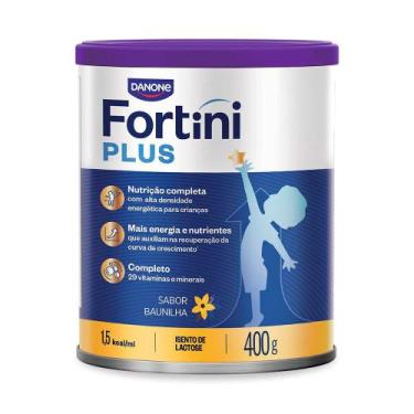 Imagem de Fortini Plus Baunilha Suplemento Infantil 400g