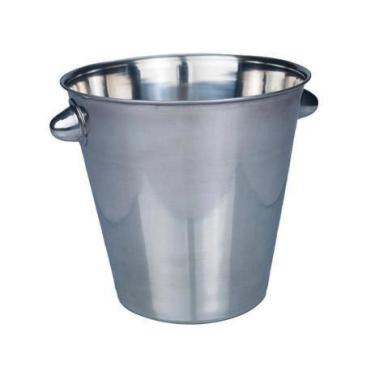 Imagem de Balde para gelo em aco inox D14xA13cm - Dynasty