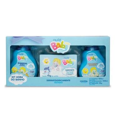 Imagem de SHAMPOO + CONDICIONADOR + sabonete  MURIEL BEBÊ AZUL