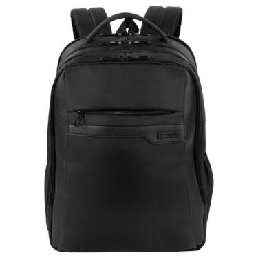 Imagem de Mochila Grande 3 Compartimentos Notebook Sestini Prime - Preto Cor:Pre