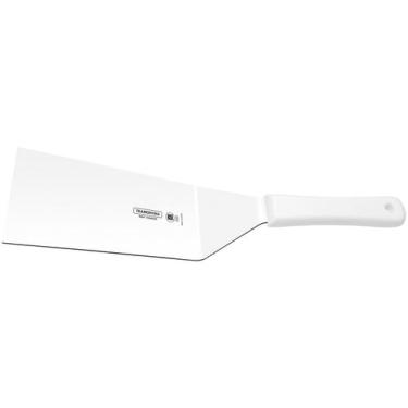Imagem de Espátula para Fritura Inox Tramontina - Profissional Master 8x3, Branc