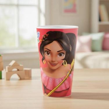 Imagem de Copo Infantil Princesa Elena de Melanina 440 ML - Etihome