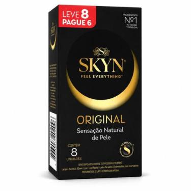 Imagem de Preservativo SKYN Original Sem Látex Sensação Natural de Pele 8 Unidad