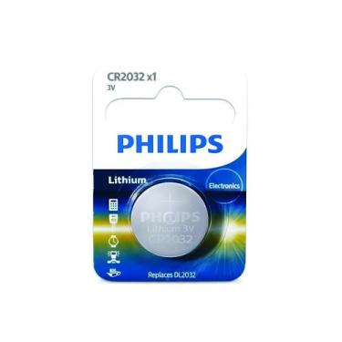 Imagem de Bateria Philips Lítio CR2032 Venda Unitária