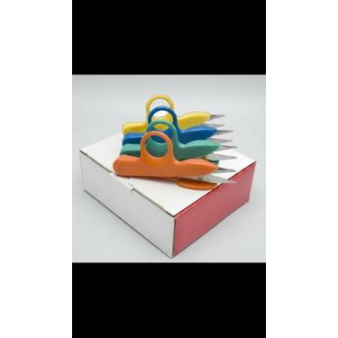 Imagem de 12 Tesouras de Arremate de Linha Coloridas - Congratulations Store
