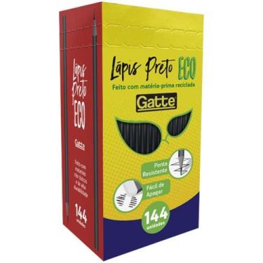 Imagem de Lapis Preto Sextavado Ecologico HB - Make+