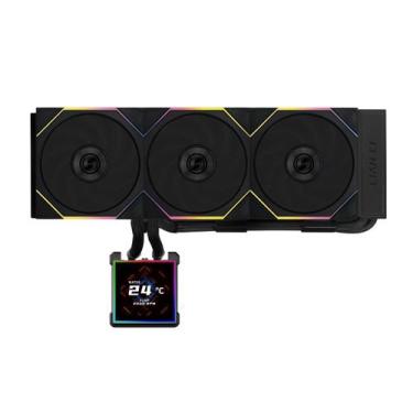 Imagem de Water cooler 360mm lian li hydroshift ii lcd-s 360tl, display lcd, bla