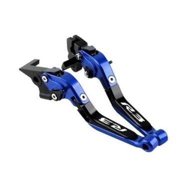 Imagem de Alavancas De Freio E Embreagem Dobráveis YZF R3 2015-2020, Acessórios 