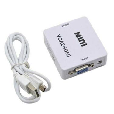 Imagem de Conversor Vga X Hdmi Alimentado Via Usb