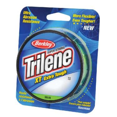 Imagem de Berkley Trilene® XT®, Solar, 5,4 kg | 5,4 kg, 300 m | Linha de pesca de monofilamento de 274 m, adequada para ambientes de água salgada e doce