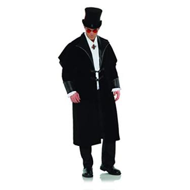 Imagem de UNDERWRAPS Casaco masculino fantasia de vampiro - Dead of Night, Preto, tamanho nico