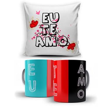 Imagem de KIT Almofada + Caneca Eu Te Amo Nosso Amor 01