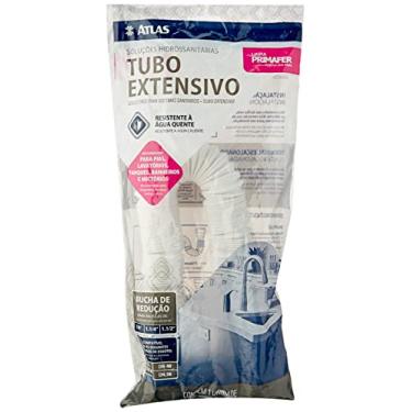 Imagem de Atlas - Sifão Tubo Extensivo de 1500mm em Plástico (PP) e Bucha em PVC para Válvula de 7/8", Cor Branca