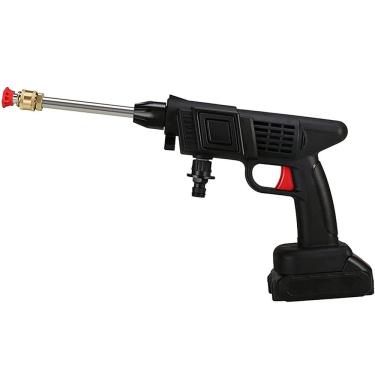 Imagem de Lavadora De Alta Pressão Sem Fio, Máquina De Lavar Portátil 24v Com Bateria E Carregador Para Lavar Carros, Regar Flores, Limpar Pisos E Muito Mais.,twobatteries