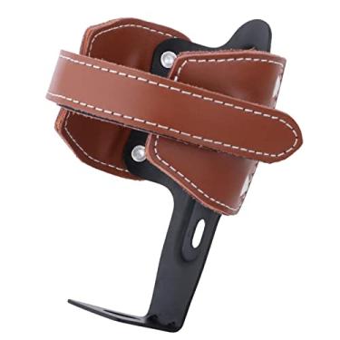 Imagem de YIJU Garrafa de couro artificial Accs retrô ajustável suporte para de para suporte para s de água