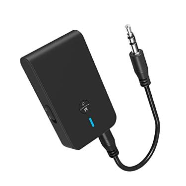 Imagem de BT-6 2-EM-1 Bluetooth 5.0 Transmissor Receptor Adaptador de Áudio Sem Fio 3.5mm AUX Receptor Receptor Receptor de Música para TV Carro Fone de Ouvido Estéreo Alto-falante