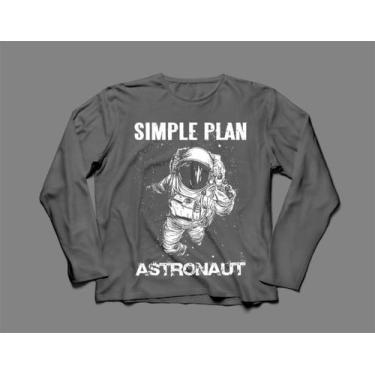 Imagem de Camiseta / Camisa Manga Longa Feminina Simple Plan Pop Rock - Ultravio