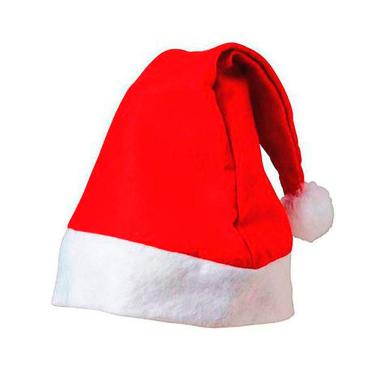 Imagem de Gorro de Papai Noel Vermelho 38cm Wincy 1und