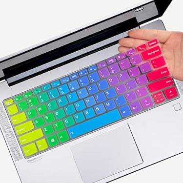 Imagem de Capa de teclado para laptop Lenovo Flex 5 14 polegadas 2 em 1, Ideapad 5 35.6 cm |Ideapad S540 35.6 cm IdeaPad Flex 5 5i 14, Lenovo Yoga 5i 7i 9i 14, IdeaPad Slim 5i 7 14 Yoga 14s Acessórios para