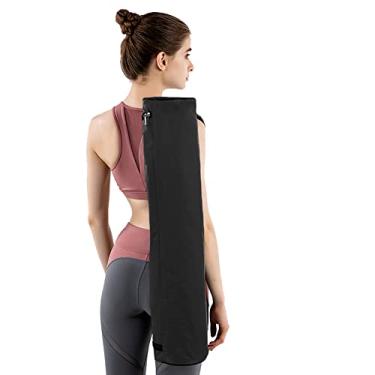Imagem de Tianzo Yoga Mat Bag Full-Zip Exercise Gym Carry Bag Durável alça ajustável Ombro Multi-Functional Storage Bag