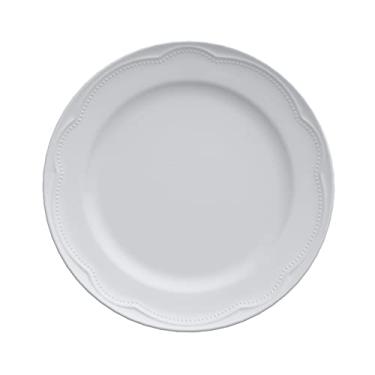 Imagem de Germer, Prato de sobremesa em porcelana, modelo Cottage, Ø 21 cm,Branco