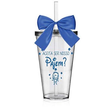 Imagem de Copo Lembrancinha com Laço para Pajem Acrílico