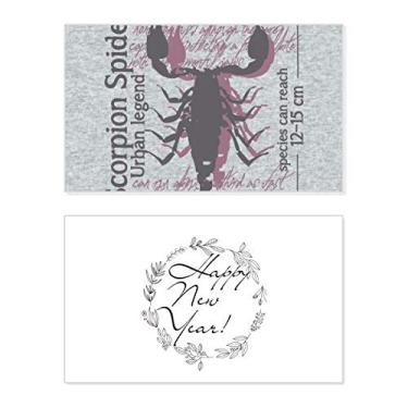 Imagem de Discover World Lagosta Marine Organismo Festival Ano Novo Cartão Bless Mensagem Presente