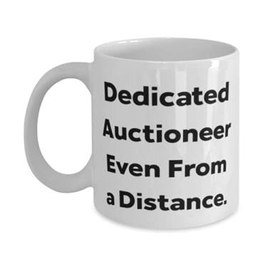 Imagem de Auctioneer dedicado até mesmo à distância Auctioneer Caneca de 325 ml, presente de leilão reutilizável, copo para amigos