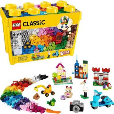 Imagem de Lego Baú Classic Caixa Grande De Peças Criativas 10698 790Pç