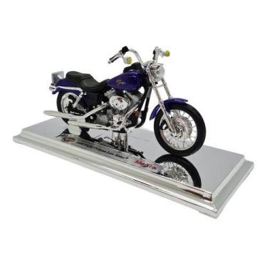 Imagem de Miniatura Moto Harley Davidson Fxdl Dyna Low Rider 2000 1:18 - Maisto