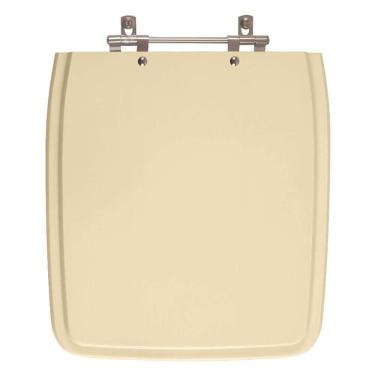 Imagem de Assento Sanitario Vila Rica (Quadrado) Salmão p/Vaso Icasa