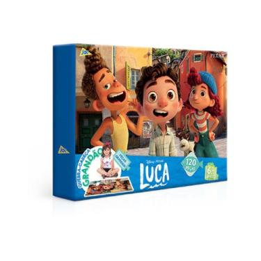 Imagem de Quebra Cabeça Luca Disney Pixar Grandão 120 Peças 2877 - Toyster