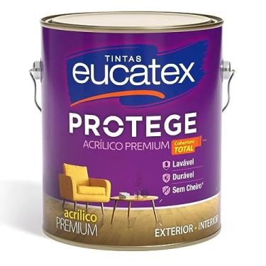 Imagem de Tinta Acrílica Eucatex Protege Premium Fosco 3,6L Branco Neve