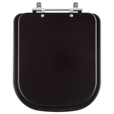 Imagem de Assento Sanitário Piano Marrom Fosco Para Bacia Deca