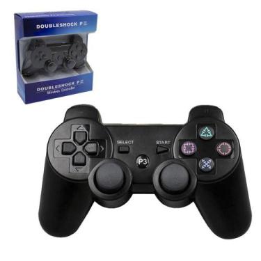 Imagem de Controle Ps3 Playstation Slim Sem Fio Joystick Dualshock 3 - Home Game