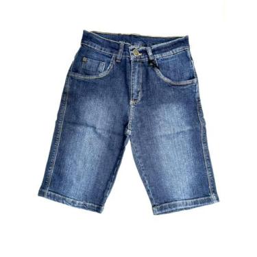 Imagem de Bermuda Jeans One Jeans Casual Masculino Adulto - Ref 022923