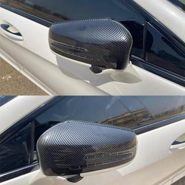 Imagem de LAVIYE Classe do carro retrovisor lateral tampa da asa capa trim, para Mercedes Benz W176 W246 W212 W204 C117 X156 X204 W221 A B C E S CLA GLA GLK