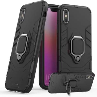 Imagem de Capa Capinha Case Compatível com iPhone XS - Protetora Resistente Durável Anti Impacto Queda Choque Armor Armadura Militar