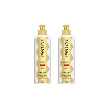 Imagem de Creme Para Pentear Pantene 240G Hidra-Vit Cachos - Kit C/2Un