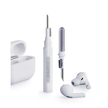 Imagem de Hagibis Kits de limpeza para Airpods Pro 1 2 3 caneta de limpeza multifuncional escova macia para fones de ouvido Bluetooth, ferramentas de limpeza para iPhone 16 15 Pro Max, lente de câmera Lego