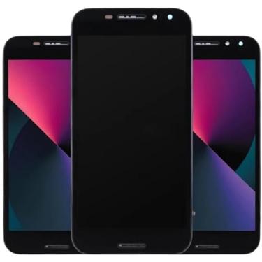 Imagem de SHOWGOOD para Vodafone VDF 610 Smart N8 Display LCD Touch Screen Digitalizador Assembléia com peças de reposição de moldura (preto com moldura)