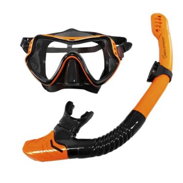 Imagem de Kit de Mergulho De Mergulho Gold Sports Diver Pro Silicone Ultra - Fit-Unissex