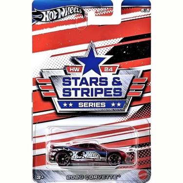 Imagem de Carrinho Hot Wheels Star e Stripes Séries 2024 Mattel GRT01