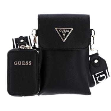 Imagem de GUESS Latona Flap Chit Chat, Preto, One Size