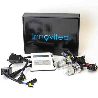 Imagem de Innovited Lâmpada de xenon H11 H9 H8 6000K HID x 1 par pacote com 2 x reator digital platina de 55 W (branco diamante)