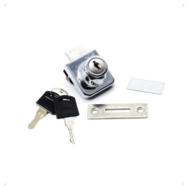 Imagem de Fechadura Simples Para Porta De Vidro Com Chave