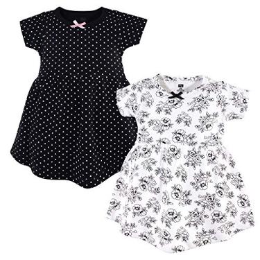 Imagem de Hudson Baby Vestidos de algodão para bebês meninas, Toile, 6-9 Meses