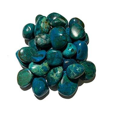 Imagem de Zentron Crystal Collection Crisocola Tumbled - 5 peças