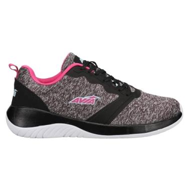 Imagem de Avia Womens Avi Coast 2.0 Walking Walking Sneakers Shoes - Black, Pink - Size 8 M