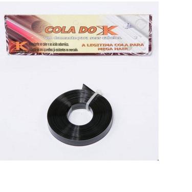 Imagem de 10 Rolos de Cola Italiana de Queratina para Mega Hair Preto